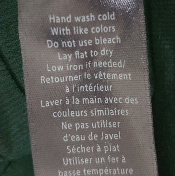 🆕 Rag & Bone The Ribbed Green Blouse. NWOT - Picture 6 of 8